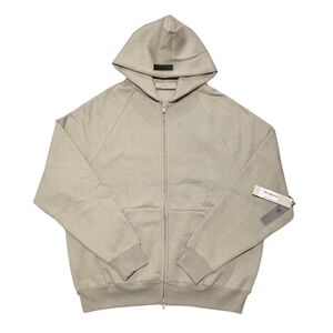 Essentials Fear Of God Zip Hoodies Casual